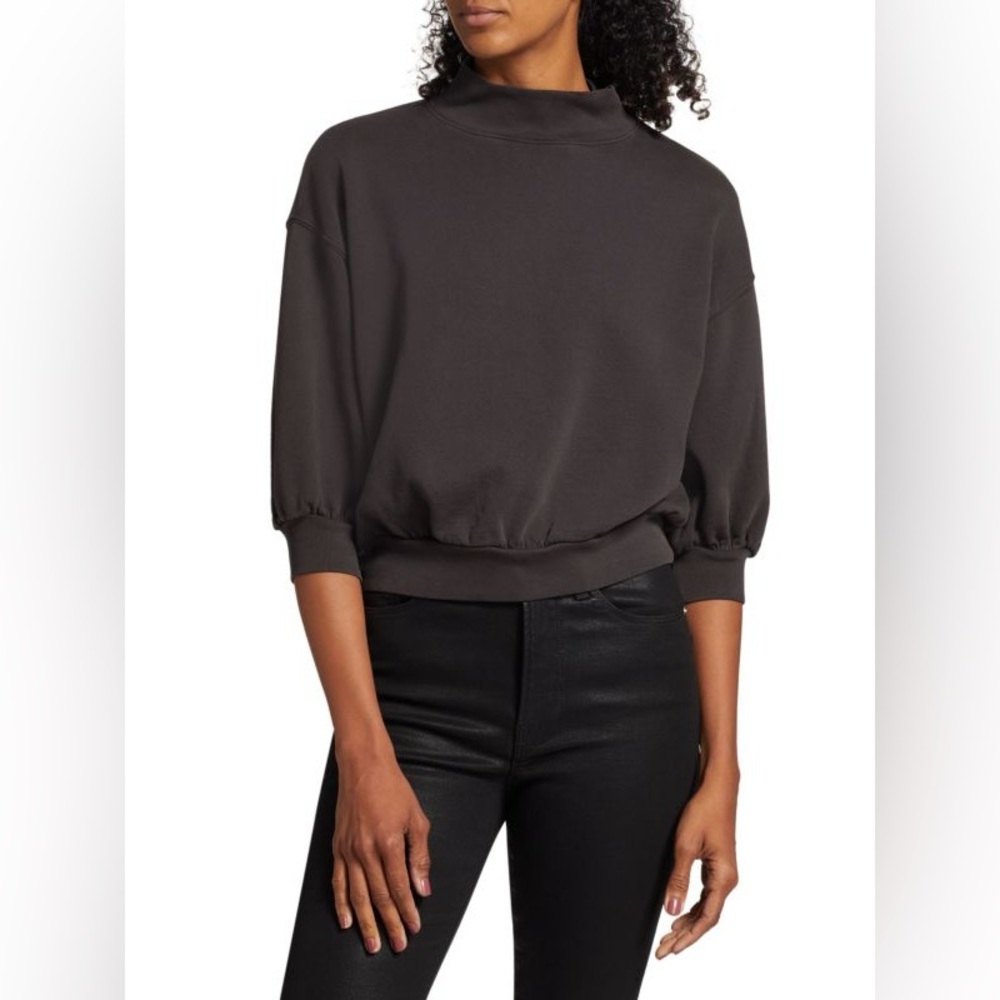 Frame Denim Charcoal Sweatshirt